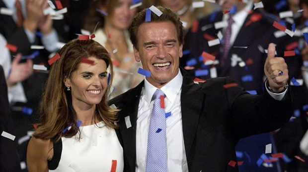 Arnold Schwarzenegger y Maria Shriver