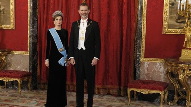 Don Felipe y doña Letizia