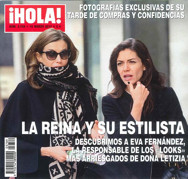 portada hola Estilista reina Letizia Eva Fern&aacute;ndez