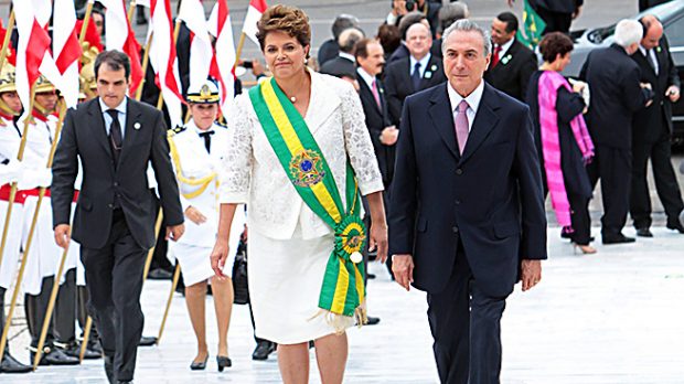Dilma Rousseff y el presidente de Brasil (Gtres)
