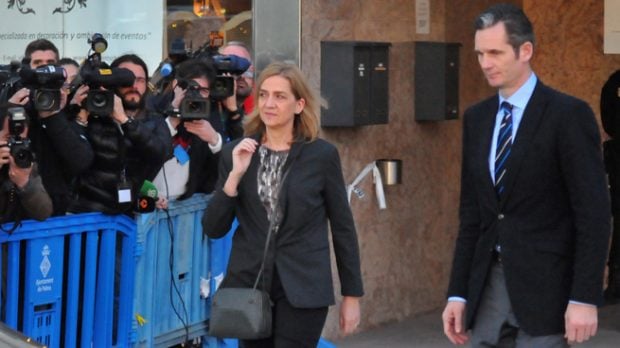 La infanta Cristina e I&ntilde;aki Urdangarin