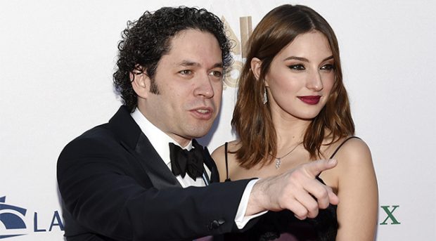 Gustavo Dudamel y María Valverde