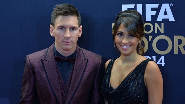 Leo Messi y Antonella Roccuzzo
