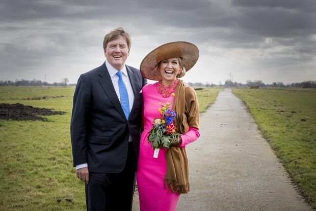 M&aacute;xima de Holanda y Guillermo de Holanda