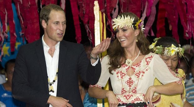 El príncipe Guillermo y Kate MIddleton