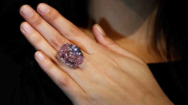 Diamante 60 millones estrella rosa