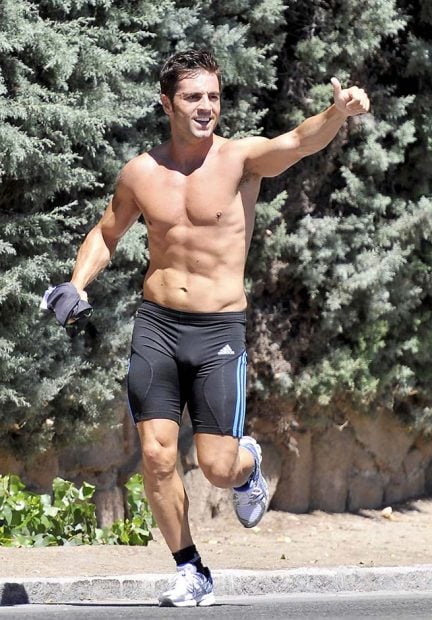 David Bustamante haciendo footing/ Gtres
