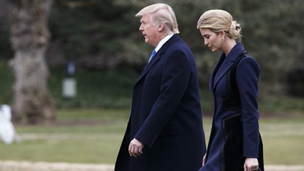 Ivanka Trump y Donald Trump