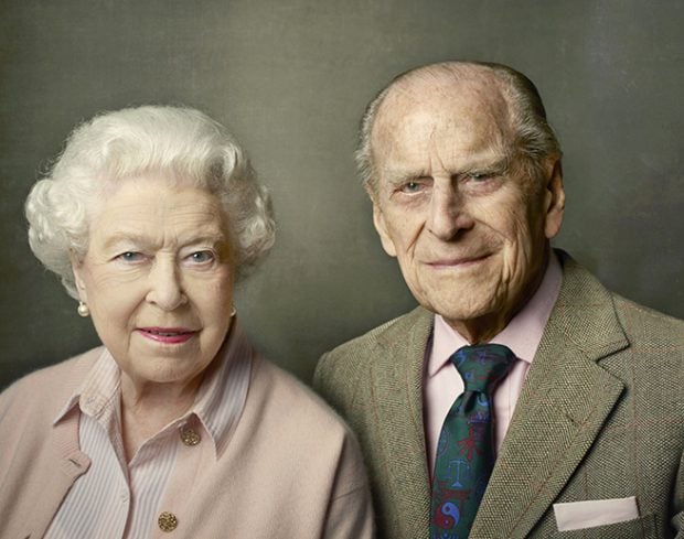 Isabel II y el duque de Edimburgo
