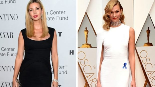 Ivanka Trump y Karlie Kloss