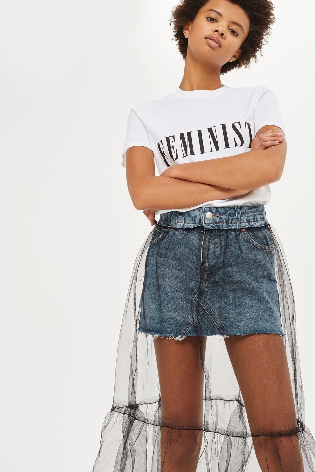 Falda Tul Transparente Topshop Tendencias Primavera 2017