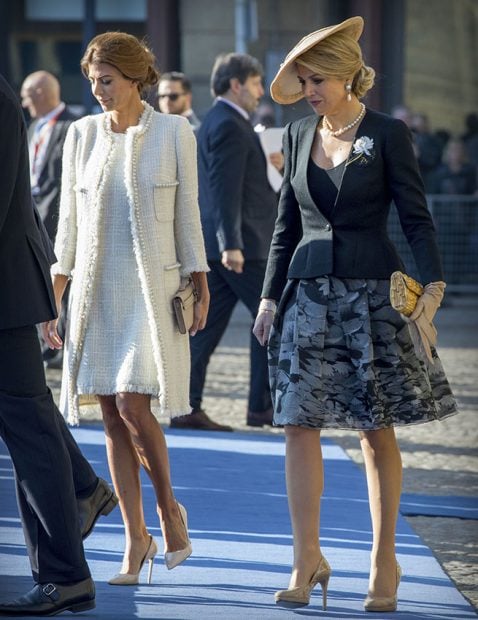 Juliana Awada y Máxima de Holanda