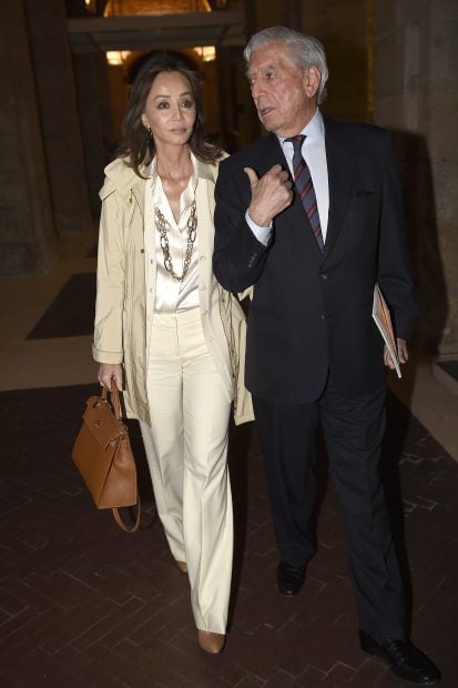 Isabel Preysler y el escritor Mario Vargas Llosa