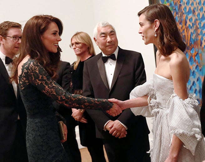 kate middleton alexa chung encaje