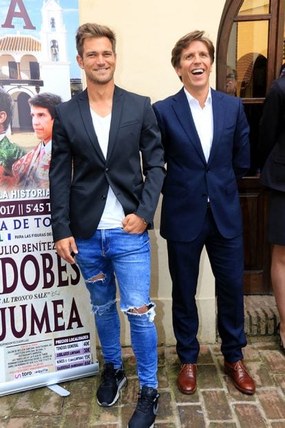 Manuel D&iacute;az y Julio Ben&iacute;tez