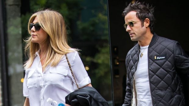 Justin Theroux y Jennifer Aniston