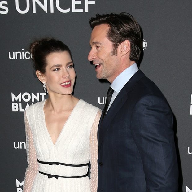 Carlota Casiraghi y Hugh Jackman
