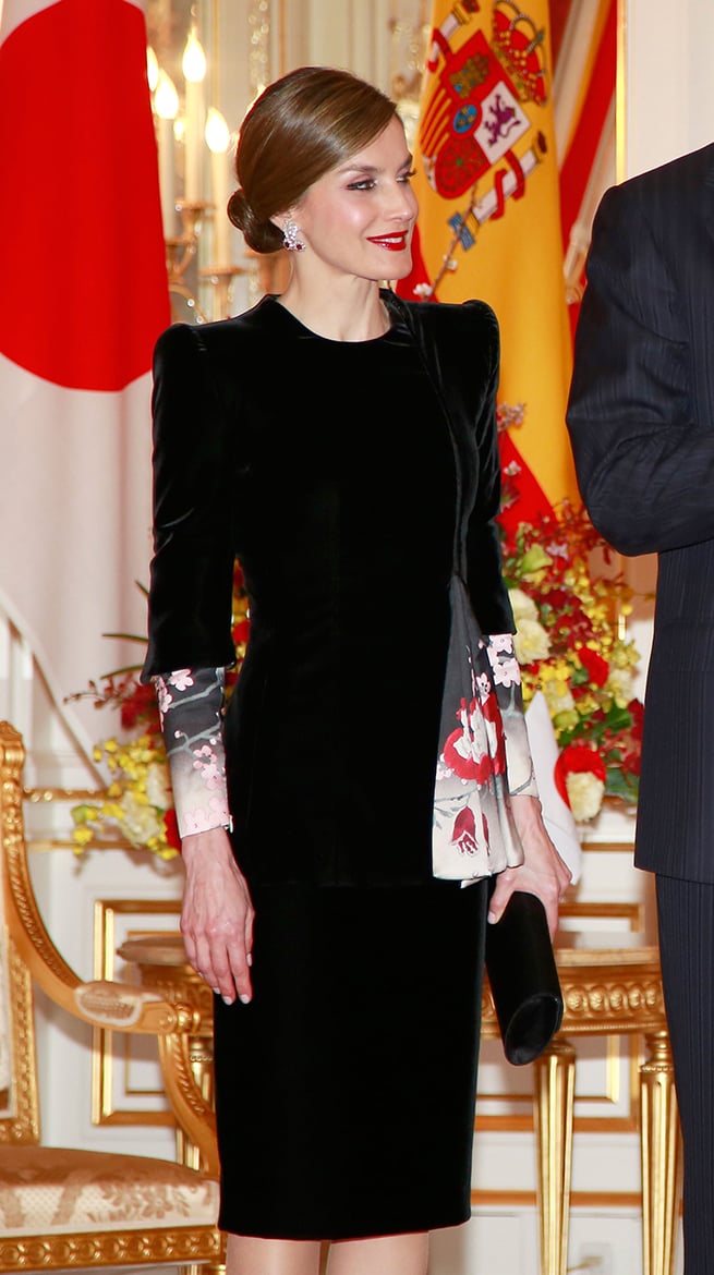 El look nipón de Letizia / Gtres
