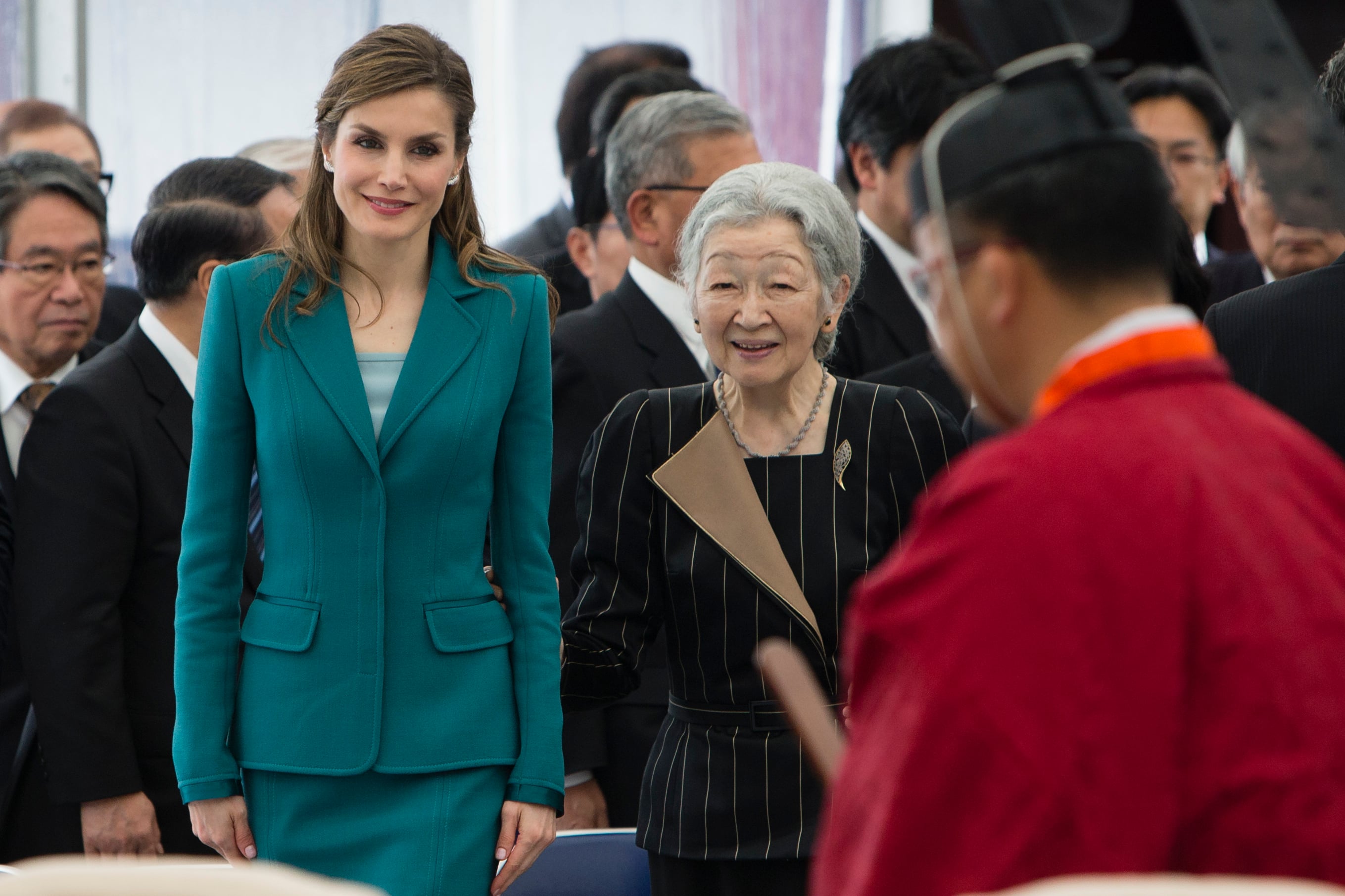 Letizia Japon Look Viaje Greenery