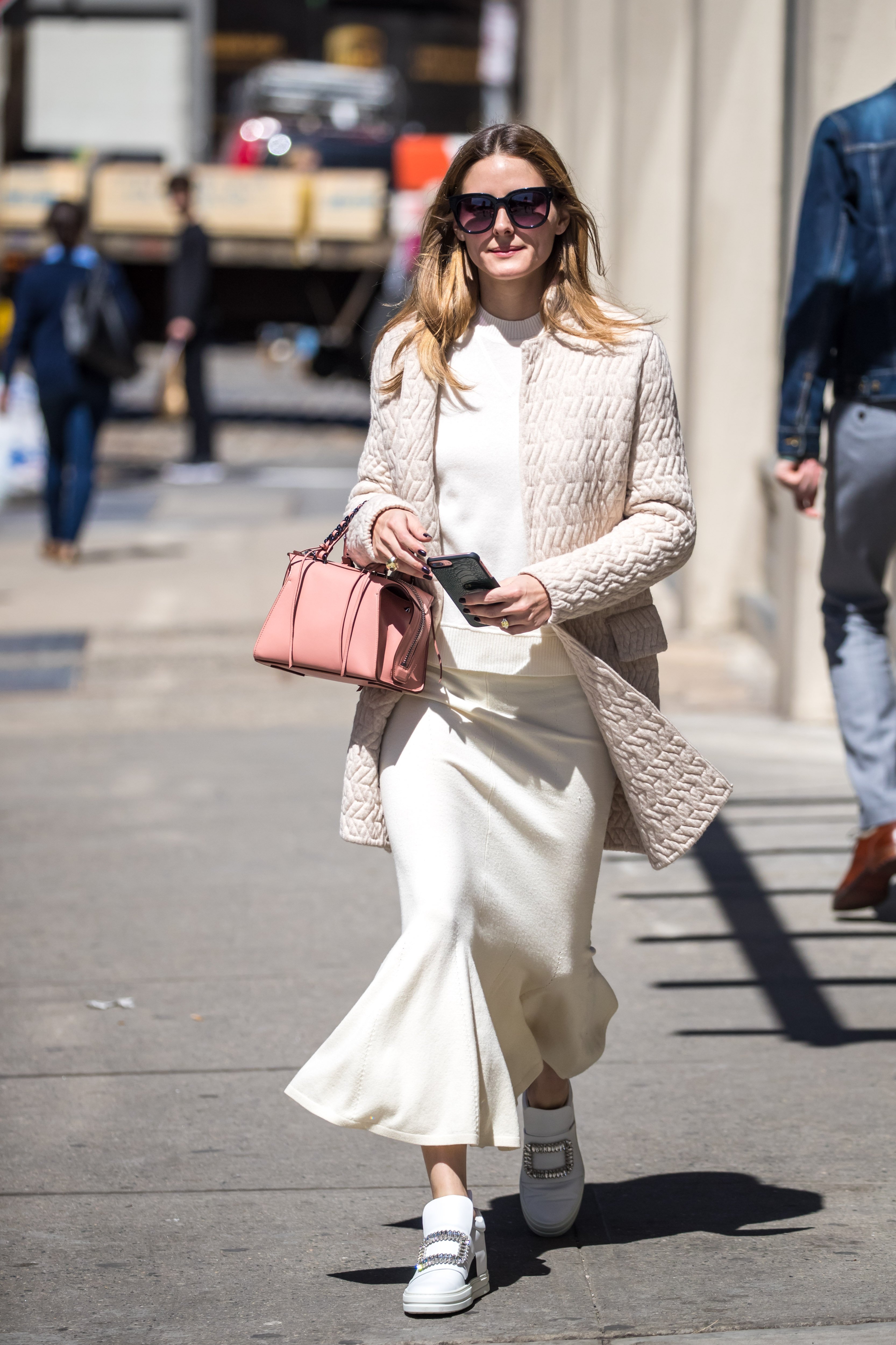 Olivia Palermo Tendencias Primavera 2017 Sneakers
