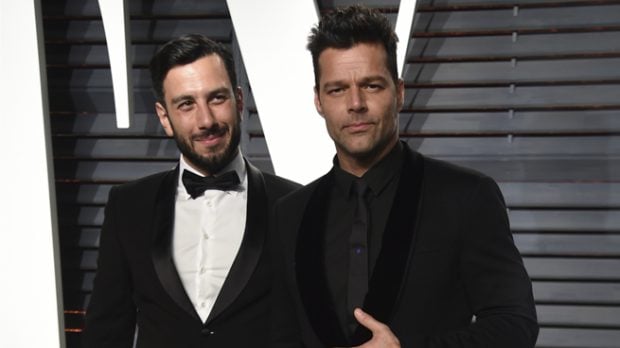 Ricky Martin y Jwan Yosef