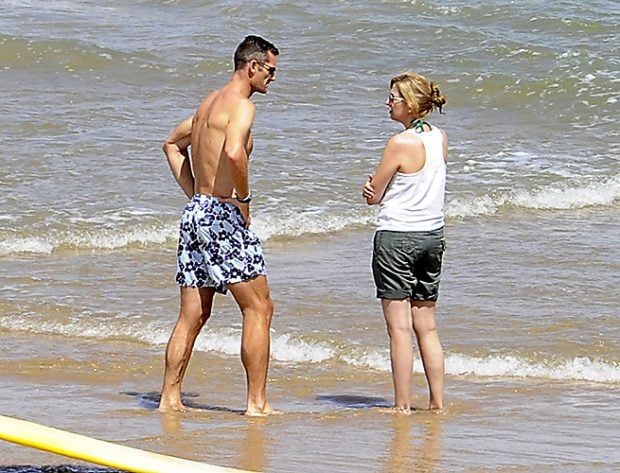 Iñaki Urdangarin y la Infanta Cristina durante unas vacaciones en Bidart /Gtres