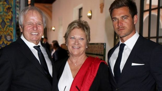 Manuel Benítez con Martina Fraysse y Julio Benítez