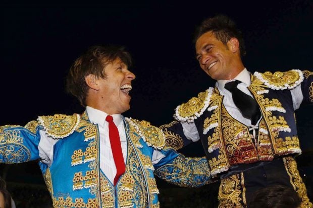 Manuel Dïaz y Julio Benítez