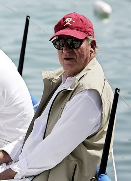 Don Juan Carlos I en una regata en Mallorca /Gtres
