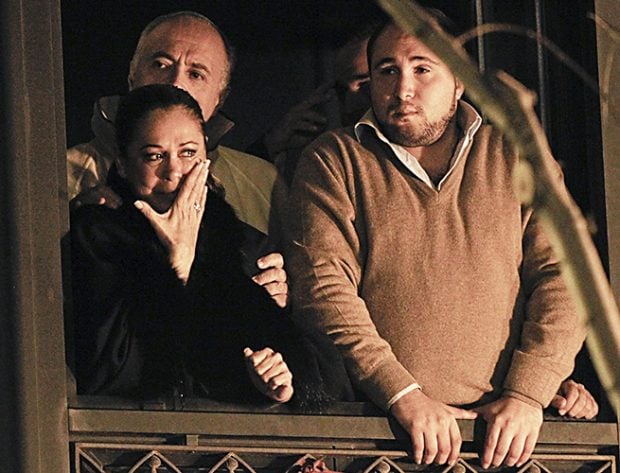 Isabel Pantoja y Kiko Rivera durante una Semana Santa Sevilla /Gtres