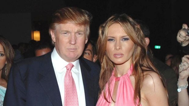 Melania Trump y Donald Trump