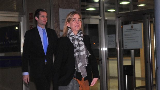 La infanta Cristina e Iñaki Urdangarin
