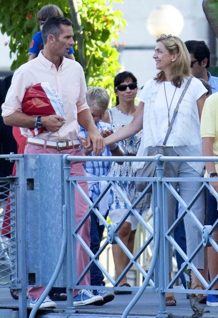 La Infanta Cristina e Iñaki Urdangarin en una imagen de archivo /Gtres