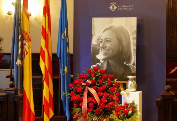 Funeral de Carme Chac&oacute;n en el Ajuntamiento de Esplugues de Llobregat /Gtres