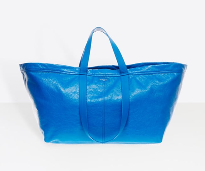 bolso azul balenciaga