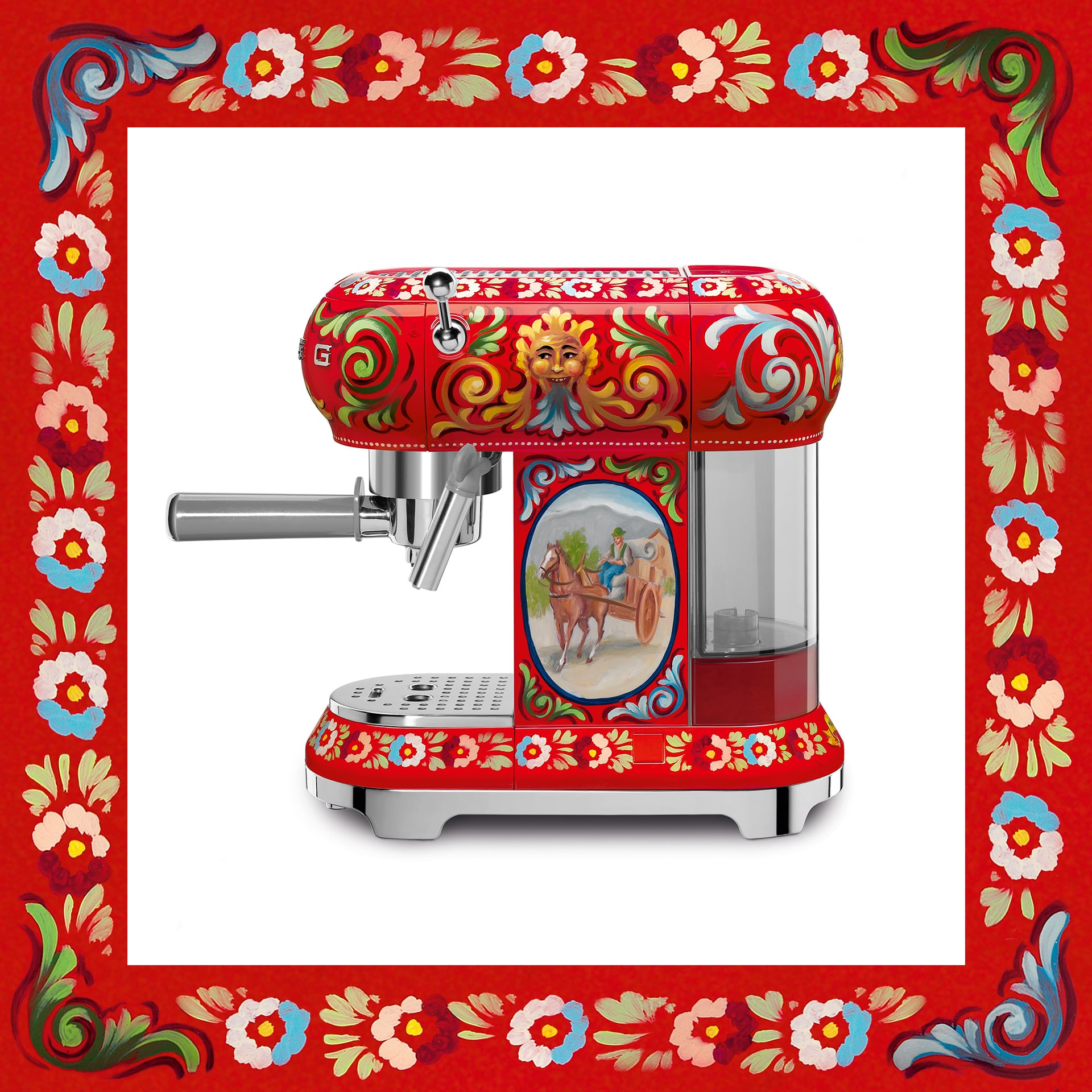 Dolce & Gabbana Dise&ntilde;o Electrodom&eacute;sticos Smeg
