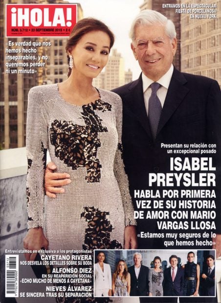 Isabel Preysler y Mario Vargas Llosa