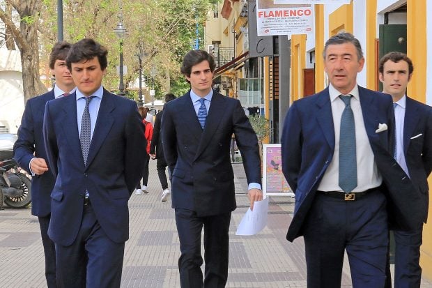 Fernando y Carlos Fitz James Stuart y Sol&iacute;s 