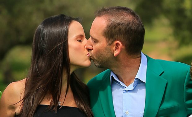 Sergio Garc&iacute;a y Angela Akins