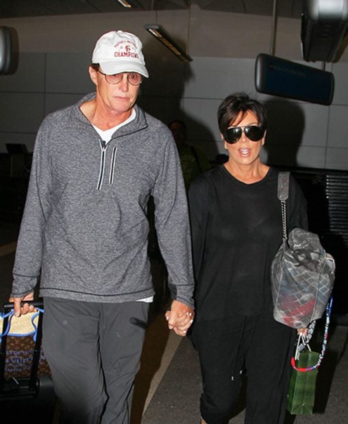 Bruce Jenner y su mujer Kris Jenner cuando eran pareja /Gtres