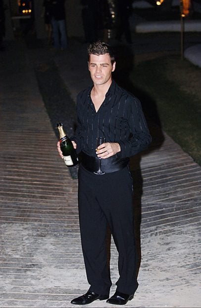 Día de la boda de Fonsi Nieto y Ariadne Artiles en el 2005 /Gtres