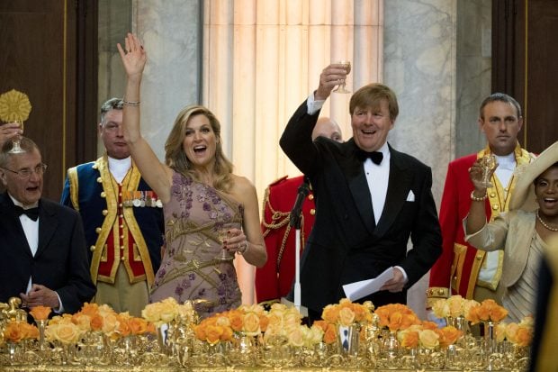 Cena de gala por el 50 cumpleaños de Guillermo de Holanda (Gtres)