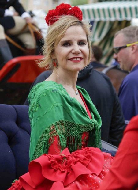 Eugenia Martínez de Irujo posa sonriente para la prensa /Gtres
