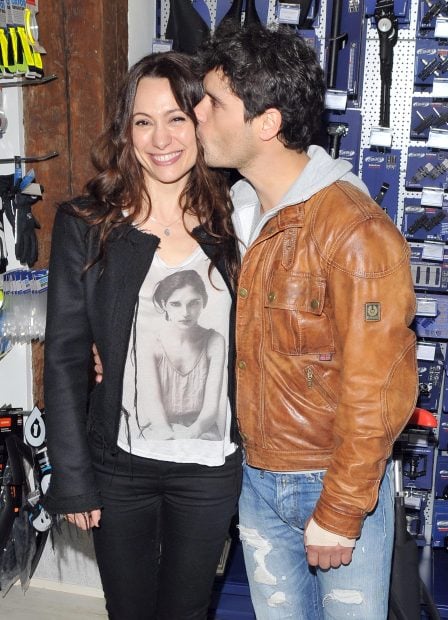Miguel Abellán y Natalia Verbeke
