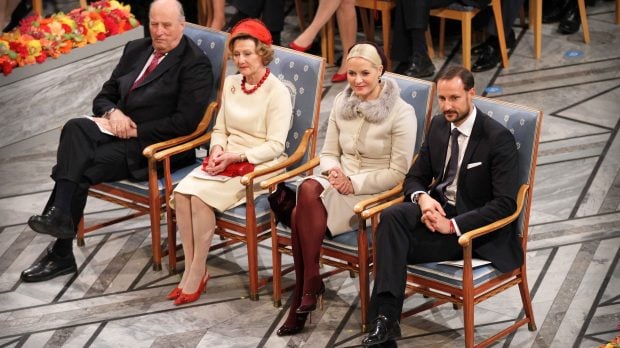 Los reyes y los pr&iacute;ncipes de Noruega en una imagen de archivo /Gtres