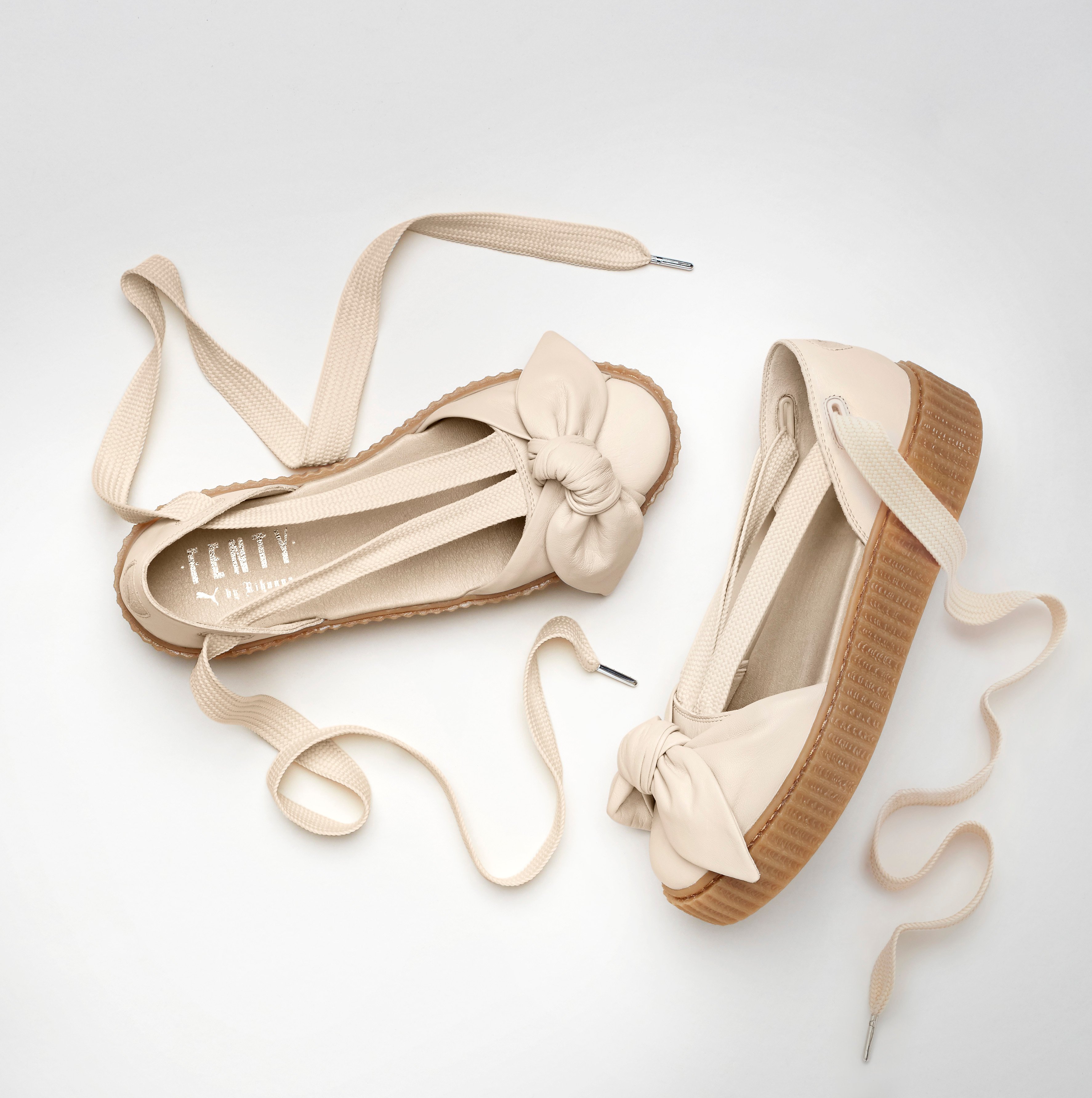 Rihanna Puma Creeper Bow Sandals