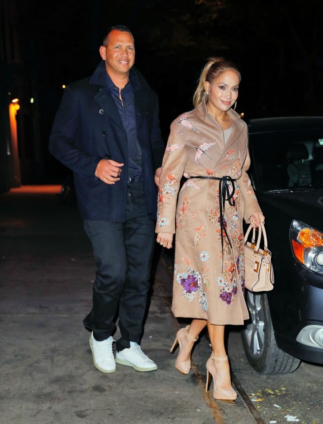 Abrigo Valentino Jennifer Lopez