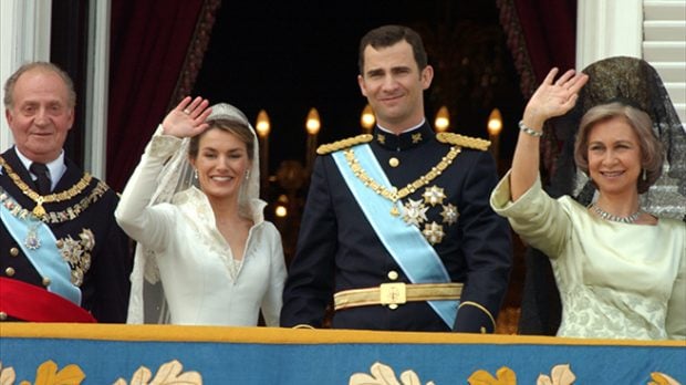 Rey Juan Carlos y Reina Sofía