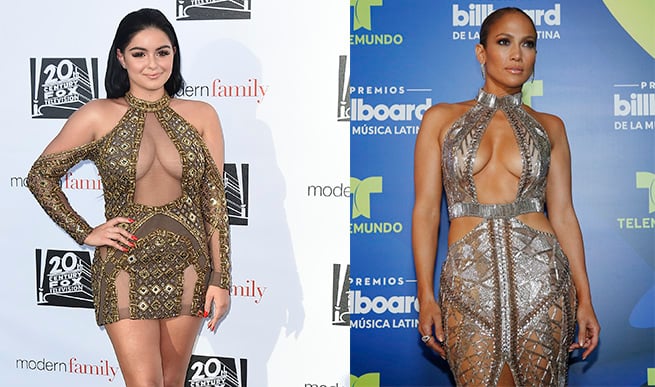 ariel winter vs jennifer lopez