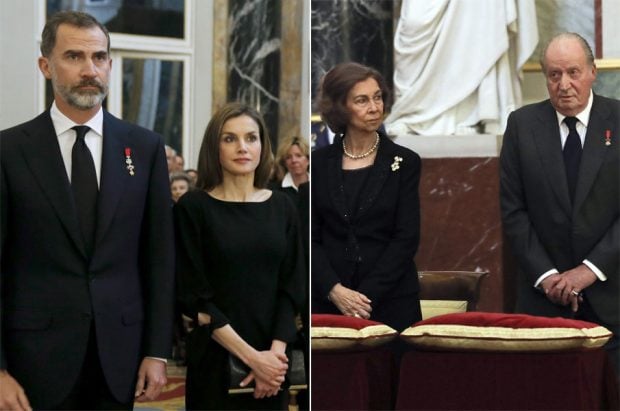 Los reyes actuales frente a los eméritos